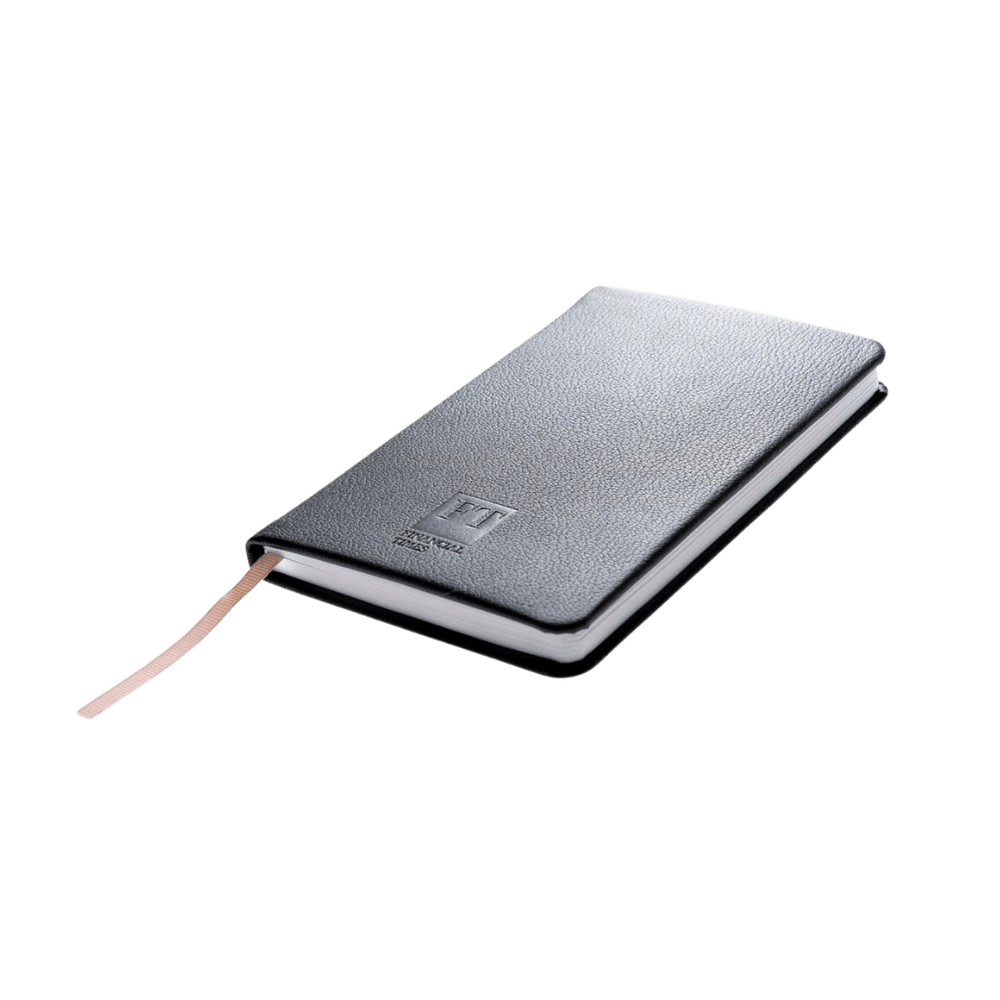 Financial Times Leather Notebook - UK FT B2C