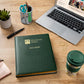 2024 Desk Diary - Week-to-View Planner- Green (DCG-24)
