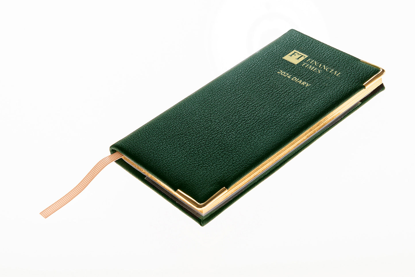 Financial Times - 2024 - Portrait Pocket Diary - Week to View - Green