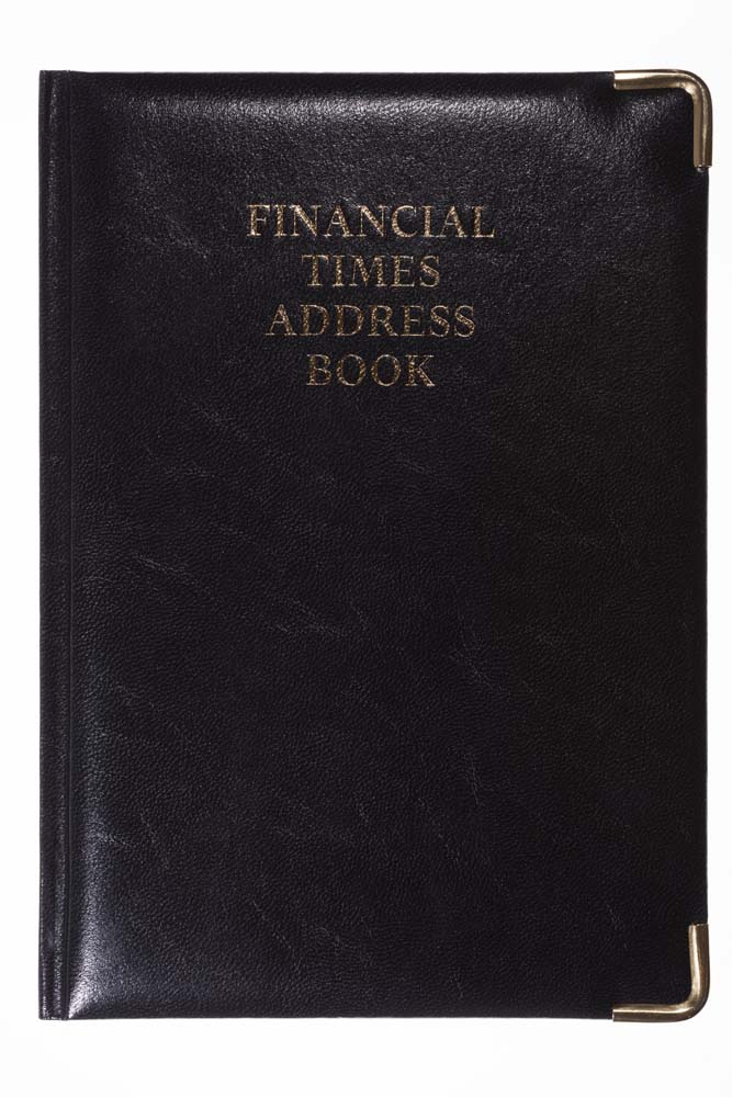 Financial Times Desk Address Book