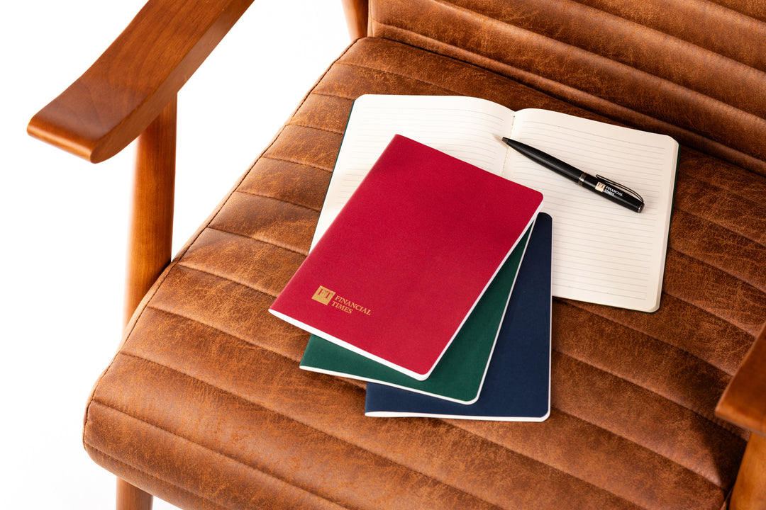 Financial Times 3-in-1 Saddle Stitch Notebook Pack