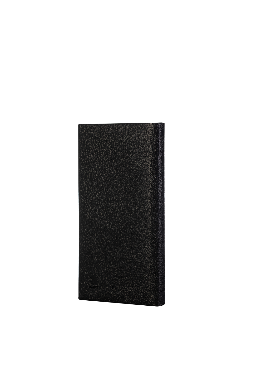 2027 Calendar Year Portrait Pocket Diary – Week-to-View Planner – Natural Grain, Italian Leather Cover in Black (PL-27)