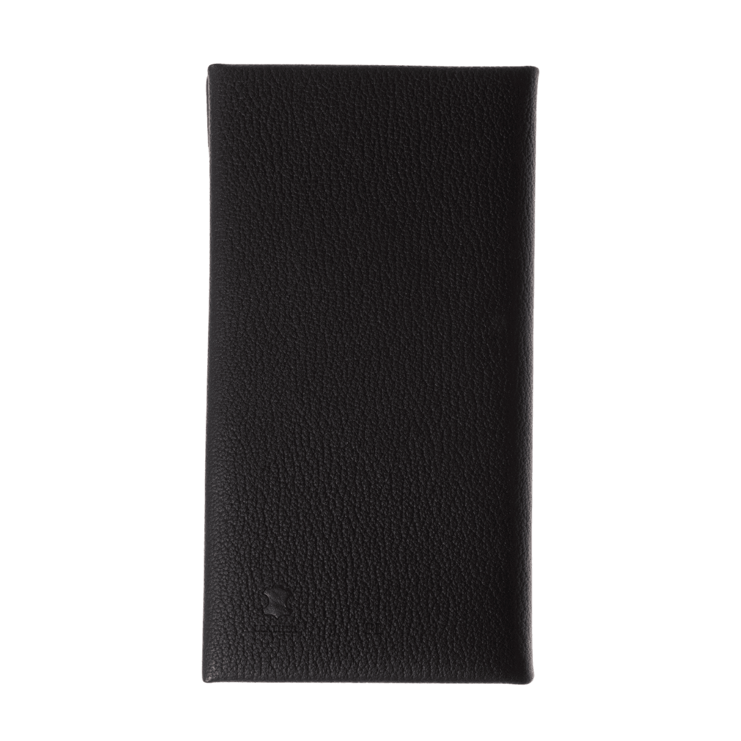 2025 Leather Portrait Pocket Diary - Week-to-View Planner- Black (PL-25) - UK FT B2C